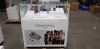 1 X NOMINATION ITALY JEWELLERY CABINET WITH DRAWS AND KEY FOR LOCKS (COMES WITH GLASS DISPLAY AND INTERNAL LIGHTS) (100CM W X 50CM D X 110 CM H)
