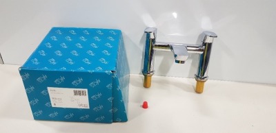 1 X BRAND NEW AXCES VADO AVA DECK MOUNTED BATH FILLER CHROME TAP - AX-AVA-137-CP