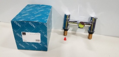 1 X BRAND NEW VADO CHROME SCENSE 2 HOLE BATH FILLER - SEN-137-C/P