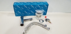 1 X BRAND NEW VADO ZOO SENSE MONO BASIN SMOOTH BODIES WITH CLIC CLAC WASTE - SEN100/CC/P