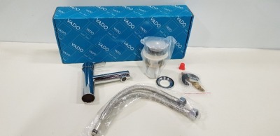1 X BRAND NEW VADO ZOO SENSE MONO BASIN SMOOTH BODIES WITH CLIC CLAC WASTE - SEN100/CC/P