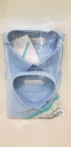 320 X BRAND NEW DEER PARK BLUE LONG SLEEVED T SHIRTS IN VARIOUS SIZES