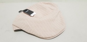 60 X BRAND NEW BURTON MENSWEAR FLAT CAPS IN BEIGE SIZE S/M RRP £14.00 (TOTAL RRP £840.00)