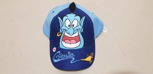 60 X BRAND NEW DISNEY ALLADIN GENIE CAPS AGE 4-6 YEARS