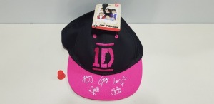 45 X BRAND NEW ONE DIRECTION 1D CAPS AGE 7-12 YEARS