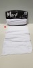 288 X BRAND NEW BEECHFIELD ORIGINAL HEADWEAR SNOODES IN WHITE