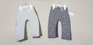 20 X BRAND NEW RETAIL BRANDED 5 PACK OF BABY PANTS AGE 9-12 MONTHS RRP £10.00 (TOTAL RRP £200.00)