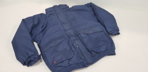 5 X BRAND NEW WARRIOR NAVY WINTER JACKETS SIZE 2XL