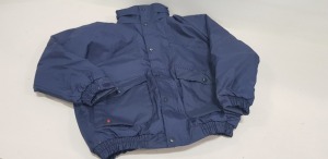 5 X BRAND NEW WARRIOR NAVY WINTER JACKETS SIZE 2XL