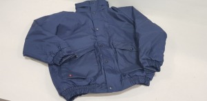 5 X BRAND NEW WARRIOR NAVY WINTER JACKETS SIZE 2XL