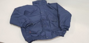5 X BRAND NEW WARRIOR NAVY WINTER JACKETS SIZE 2XL