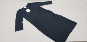 35 X BRAND NEW MAMALICIOUS LONG BLACK PLAIN DRESSES SIZE MEDIUM