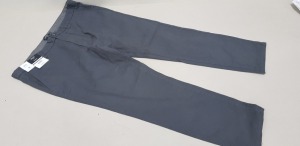 6 X BRAND NEW DOROTHY PERKINS GREY TROUSERS SIZE 42R RRP £20.00 (TOTAL RRP £120.00)