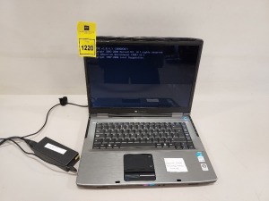 1 X GATEWAY LAPTOP WITH CHARGER