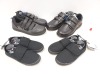 50 X BRAND NEW F&F MIXED KIDS SCHOOL SHOE LOT CONTAINING SHOES IN VARIOUS STYLES AND SIZES (GIRLS AND BOYS) NOTE SIMPLE SECURITY TAGGED
