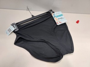 13 X BRAND NEW SPANX FULL COVERAGE BOTTOMS IN JET BLACK SIZE MEDIUM