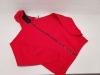 20 X BRAND NEW UNISEX RED HOODIES SIZE XS, S AND 2XL