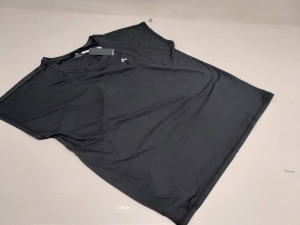 18 X BRAND NEW REPLAY ONLY PLAY SPORTS BLACK TOPS SIZE UK SZE 16 -18