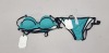 175 PIECE MIXED THE VINTAGE BOUTIQUE LOT CONTAININING CONTRAST BIKINI BOTTOMS AND BRAS SIZE 40 (MAINLY BIKINI BOTTOMS)