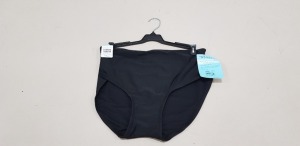 36 X BRAND NEW SPANX JET BLACK FULL COVERAGE BOTTOMS SIZE XL RRP $29.99 (TOTAL RRP $1079.00)