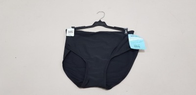 36 X BRAND NEW SPANX JET BLACK FULL COVERAGE BOTTOMS SIZE LARGE RRP $29.99 (TOTAL RRP $1079.00)