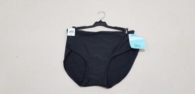 36 X BRAND NEW SPANX JET BLACK FULL COVERAGE BOTTOMS SIZE LARGE RRP $29.99 (TOTAL RRP $1079.00)