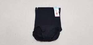 11 X BRAND NEW SPANX BLACK HIGH WAISTED PANTIES ALL IN SIZE 1 X