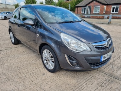 GREY VAUXHALL CORSA SE AUTO. Reg : MA61 DJX Mileage : 48842 Details: ENGINE SIZE: 1398CC, 2 KEYS, WITH V5, MOT UNTIL 15/02/2023, AIR CON, AUTOMATIC