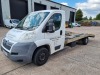 WHITE CITROEN RELAY 35 HDI 120 SWB. ( DIESEL ) Reg : SN08 GFU Mileage : 248601 Details: ENGINE SIZE: 2198CC, 3 KEYS, WITH V5, MOT UNTIL 03/01/2023, SINGLE CAR TRANSPORTER, TWO RAMPS, COME UP ELECTRIC WINCH WITH PLUG IN CONTROL - 2