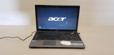 ACER 582 OT LAPTOP INTEL CORE I3 WITH CHARGER (NOTE: DATA WIPED NO OS)