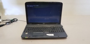 ACER 5735Z LAPTOP WITH CHARGER (NOTE: DATA WIPED NO OS)