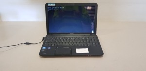TOSHIBA C850 LAPTOP WITH CHARGER (NOTE: DATA WIPED NO OS)