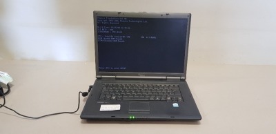 FUJITSU SIEMENS V5535 LAPTOP WITH CHARGER (NOTE: DATA WIPED NO OS)