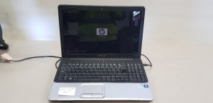 COMPAQ CQ61 LAPTOP WITH CHARGER (NOTE: DATA WIPED NO OS)