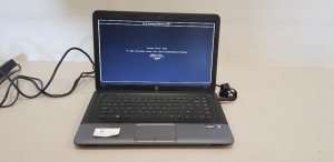 HP 655 LAPTOP WITH CHARGER (NOTE: DATA WIPED NO OS)