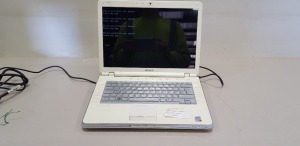 SONY CR42 LAPTOP WITH CHARGER (NOTE: DATA WIPED NO OS)