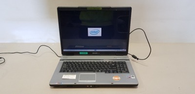 MEDION AKOYA LAPTOP WITH CHARGER (NOTE: DATA WIPED NO OS)