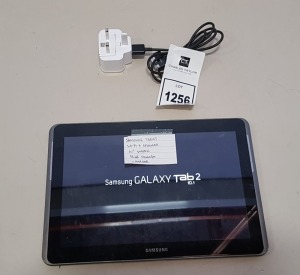 SAMSUNG TABLET WI-FI CELLULAR 10 SCREEN WITH CHARGER