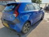 BLUE MG3 EXCLUSIVE VTI-TECH 5 DOOR HATCHBACK REG: YX69LWU MILEAGE : 16,626 ENGINE SIZE 1498CC 5 SPEED MANUAL PETROL 2 KEYS, V5, NO MOT REQUIRED. AIR CON, CRUISE CONTROL APPLE CAR PLAY, TOUCH SCREEN MEDIA - 3