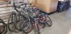 MIXED TRADE LOT OF 5 BIKES CONTAINING 1 X CLAUDBUTLER 1 X URBAN COMMUTER BIKE , 1 X CLAUDBUTLER ALPINA BIKE , 1 X APOLLO XPENDER BIKE , 1 X NITRO CIRCUS HYPER BIKE AND 1 X UNBRANDED BMX BIKE