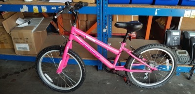 1 X BRAND NEW MUDDYFOX SYNERGY 20 KIDS BICYCLE IN PINK - 20 WHEELS