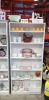 2 X LARGE WHITE 6 SHELF BOOKCASES FILLED WITH A VARIETY OF 150+ KITCHEN CROCKERY AND STORAGE ITEMS (SEE IMAGE) - 3