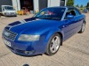 BLUE AUDI A4 SPORT CABRIOLET AUTO. Reg : DU53VZV Mileage : 72000 Details: ENGINE SIZE: 2393CC, 2 KEYS, WITH V5, MOT UNTIL 21/06/2023, CRUISE CONTROL, CLIMATE CONTROL, PLEASE NOTE THE WINDOWS DO NOT CLOSE AND THE ROOF DOES NOT OPERATE - 2