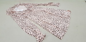 16 X BRAND NEW TOPSHOP CHEETAH PRINT DRESSES IN VARIOUS STYLES