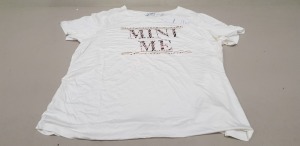 22 X BRAND NEW DOROTHY PERKINS MATERNITY MINI ME T SHIRTS UK SIZE 20 RRP £14.00 (TOTAL RRP £308.00)