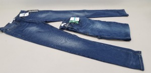 9 X BRAND NEW BURTON MENSWEAR JEANS IE CARTER JEANS AND STRETCH TAPERED JEANS IN VARIOUS SIZES