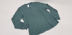 11 X BRAND NEW GAP BUTTONED LONG SLEEVED T SHIRTS SIZE XXL AND M RRP £29.95 (TOTAL RRP £329.45)