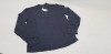 10 X BRAND NEW GAP BUTTONED LONG SLEEVED T SHIRTS IN BLACK SIZE MEDIUM RRP £29.95 (TOTAL RRP £299.50)