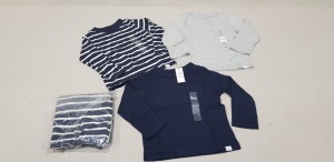 15 X BRAND NEW BABY GAP SETS OF 3 KIDS TOPS AGE 2 YEARS