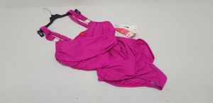 7 X BRAND NEW SPANX RICH BERRY DRAPED ONE PIECES SIZE 14 RRP $198.00 (TOTAL RRP $1386.00)